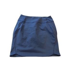 Columbia Blue Stretch Pull On Hiking‎ Skort - Women's XS
